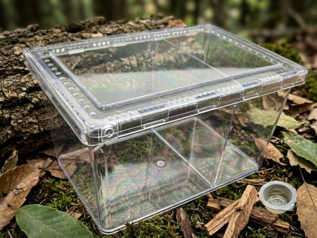 スライドロックでかちっと閉まるクリアースライダーの特徴