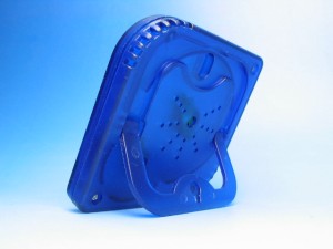 ツインメーターのスタンドを起こして据え置きに